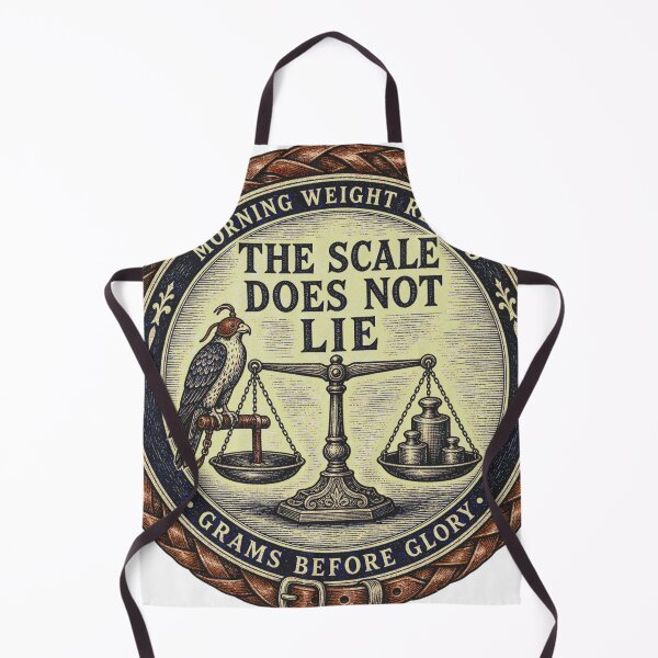 Item preview, The Scales Do Not Lie Hawk Flying Weight Woodcut Medallion designed and sold by BoosterShop.