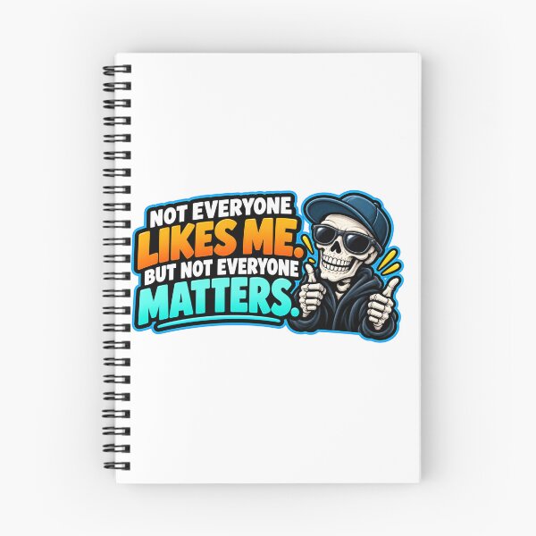 Item preview, Not Everyone Matters Funny Skeleton Design designed and sold by Kenzie & Co.