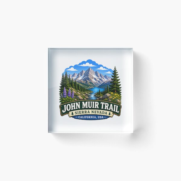Item preview, John Muir Trail, Sierra Nevada, California  designed and sold by Myra365Art.