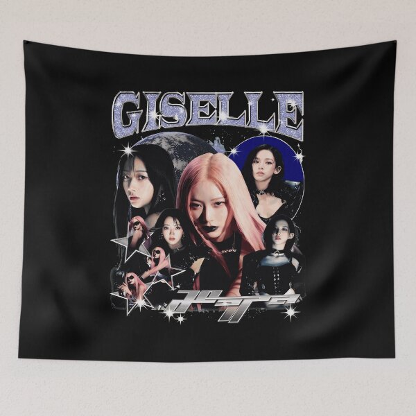 Item preview, Giselle aespa Retro Vintage Kpop  designed and sold by BruceJo2744454.