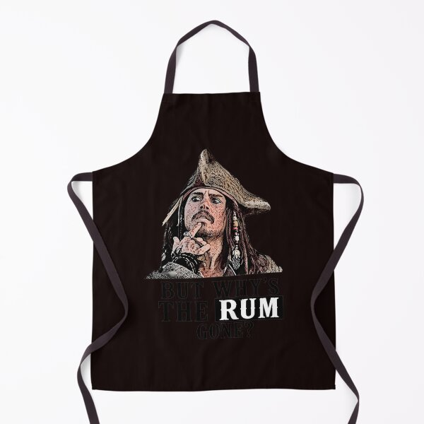 Aperçu de l'œuvre Capitaine Jack Sparrow - Mais pourquoi le rhum a-t-il disparu ? créée et vendue par FlipStrawSpot.