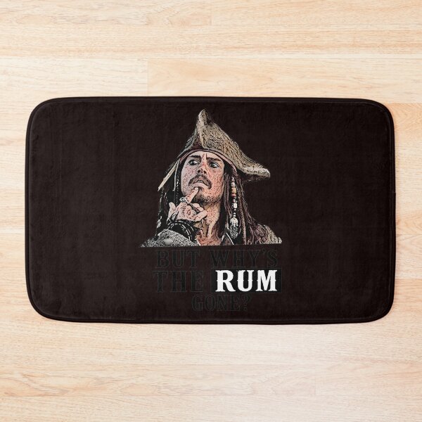 Item preview, Captain Jack Sparrow - But Why's The Rum Gone? designed and sold by FlipStrawSpot.