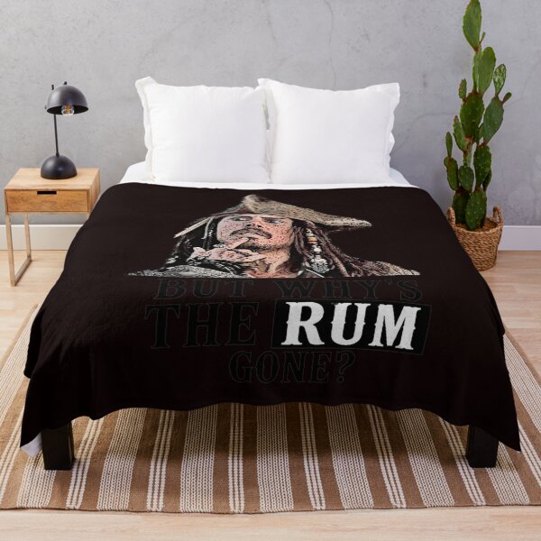 Item preview, Captain Jack Sparrow - But Why's The Rum Gone? designed and sold by FlipStrawSpot.