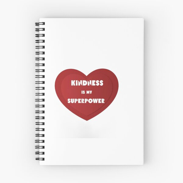 Item preview, Cute Kindness Is My Superpower Heart Graphic designed and sold by mustabakhan.