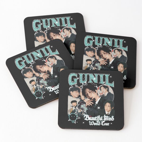Item preview, GUNIL Beautiful Mind World Tour Vintage Kpop Fan  designed and sold by MrsLin4617177.