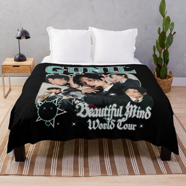 Item preview, GUNIL Beautiful Mind World Tour Vintage Kpop Fan designed and sold by MrsLin4617177.
