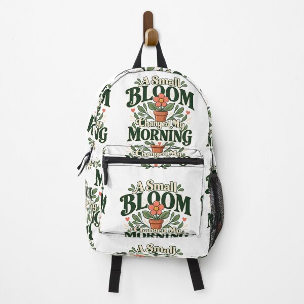 Item preview, Tiny Bloom Changed My Morning Floral Lettering designed and sold by Bikivuno.