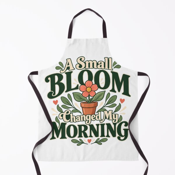 Item preview, Tiny Bloom Changed My Morning Floral Lettering designed and sold by Bikivuno.
