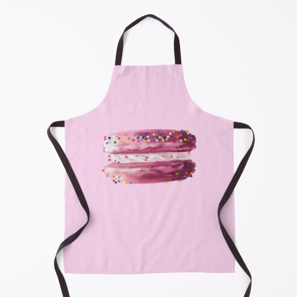 Item preview, Pink French Macaron Cookie With Colorful Sprinkles designed and sold by Em0Zombie.