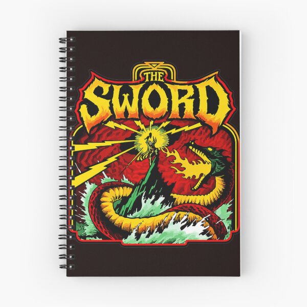 Item preview, THE SWORD Dragon Fantasy Retro Art designed and sold by FlipStrawSpot.