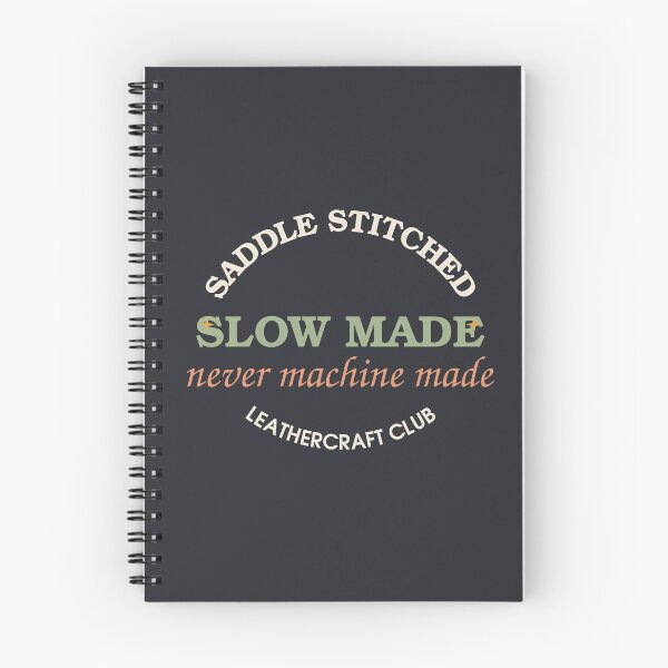 Item preview, Saddle Stitched Never Machine Made — Slow Made Well Made designed and sold by SlowMadeShelf.