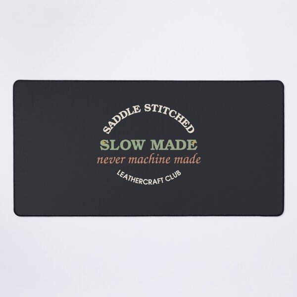 Item preview, Saddle Stitched Never Machine Made — Slow Made Well Made designed and sold by SlowMadeShelf.