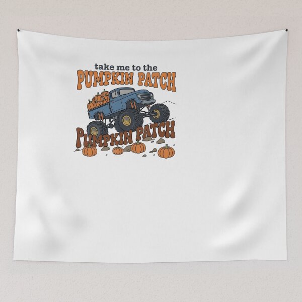 Item preview, Pumpkin Patch Monster Truck Fall Halloween Boys designed and sold by KroghDs.