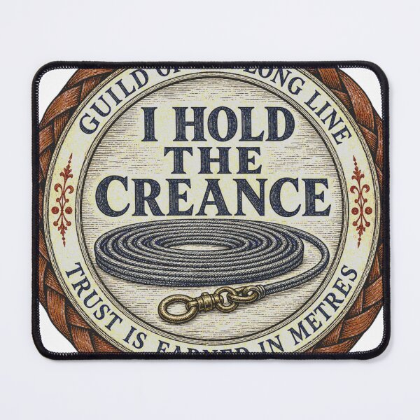 Item preview, I hold the long leash falconry guild seal. designed and sold by BoosterShop.