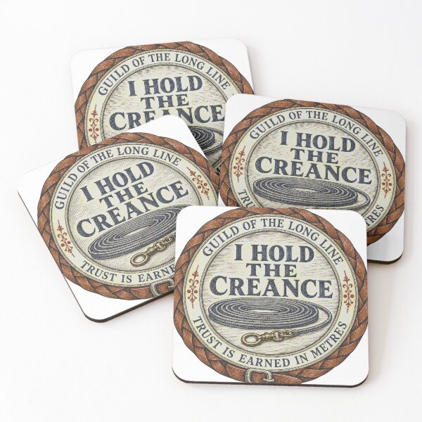 Item preview, I hold the long leash falconry guild seal. designed and sold by BoosterShop.