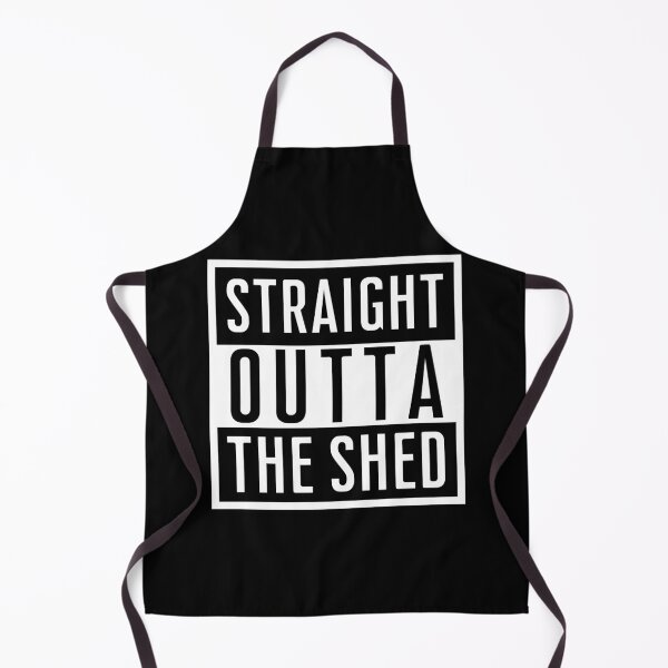 Item preview, Straight Outta the Shed Workshop DIY Garage Handyman Typography designed and sold by HYPNK.