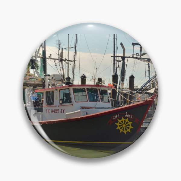 Item preview, Fishing Boat in a Harbor designed and sold by Savannah Gibbs.