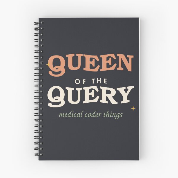 Item preview, Queen Of The Query — Retro Medical Coder designed and sold by SlowMadeShelf.