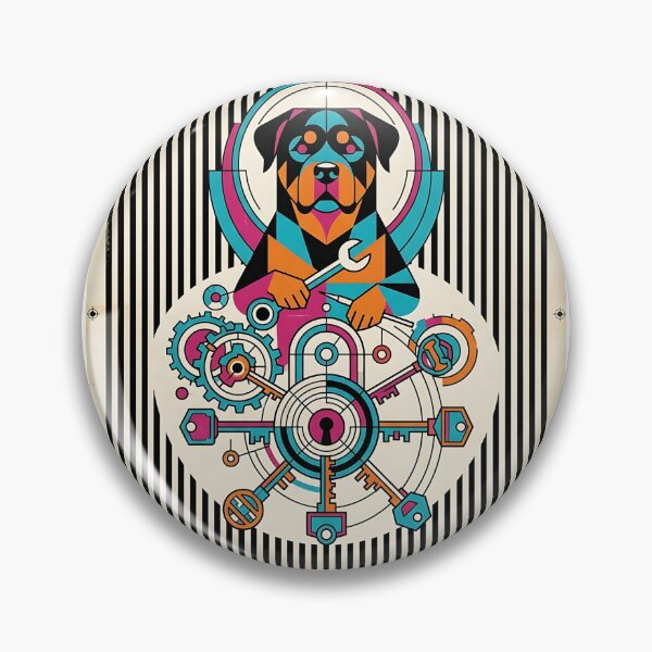 Item preview, Rottweiler Locksmith designed and sold by PictoVibe.
