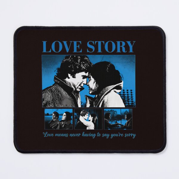 Item preview, Love Story Film Iconic Romance Quote designed and sold by FlipStrawSpot.