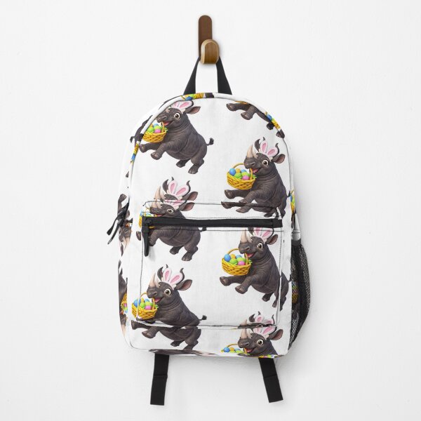 Item preview, Black Rhinoceros Easter Basket designed and sold by Sillytoe.