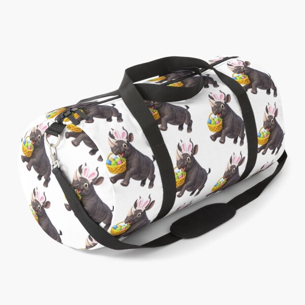 Item preview, Black Rhinoceros Easter Basket designed and sold by Sillytoe.