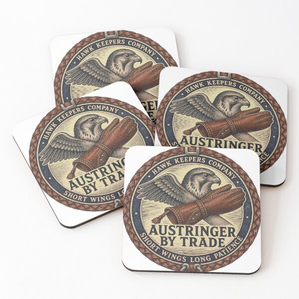 Item preview, Hawk Keeper by Profession, Guild of Woodcut Seals designed and sold by BoosterShop.
