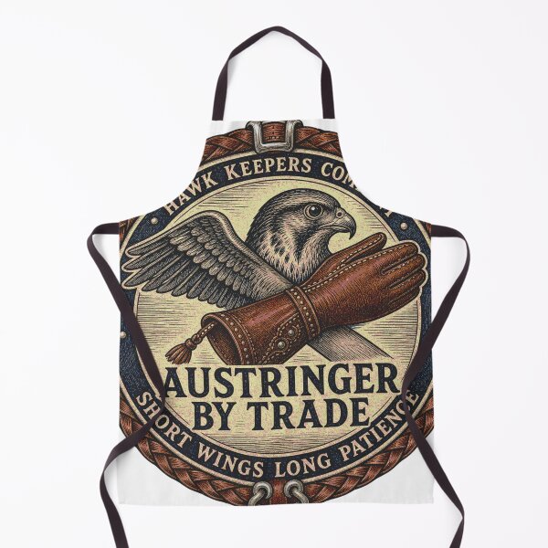 Item preview, Hawk Keeper by Profession, Guild of Woodcut Seals designed and sold by BoosterShop.