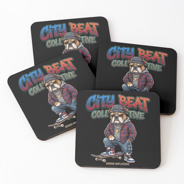 Item preview, Copy of Hustle & Rebel Unruly Pug - Graffiti Skater Dog Mascot designed and sold by rich-moda.