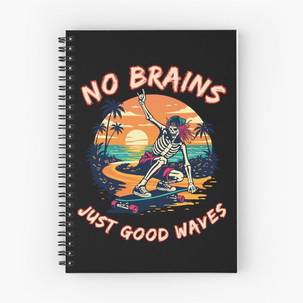Item preview, Skater Skeleton Shirt Funny Surfing Zombie Gift designed and sold by E20STUDIO.