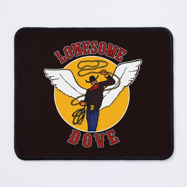 Item preview, Lonesome Dove Winged Cowboy Lasso Retro Art designed and sold by ShophiaCrafts.