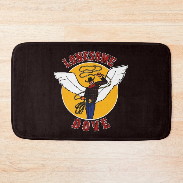 Item preview, Lonesome Dove Winged Cowboy Lasso Retro Art designed and sold by ShophiaCrafts.