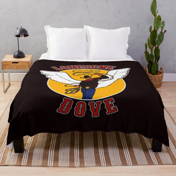 Item preview, Lonesome Dove Winged Cowboy Lasso Retro Art designed and sold by ShophiaCrafts.