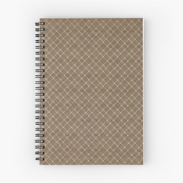 Item preview, Brown diagonal Plaid Crosshatch Pattern  designed and sold by anak-ilustra.