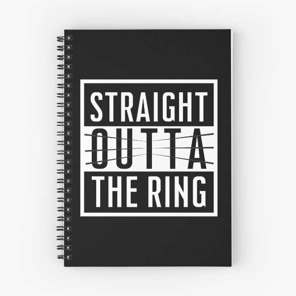 Item preview, Straight Outta the Ring Wrestling Boxing MMA Fighter Ropes designed and sold by HYPNK.