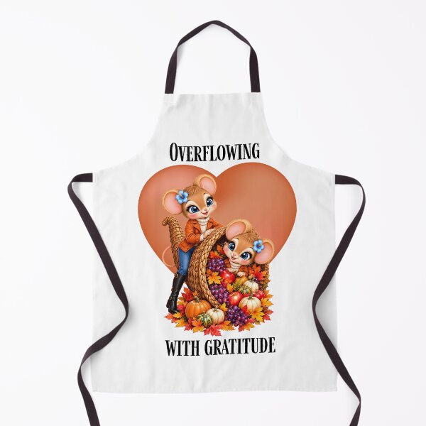 Item preview, Overflowing With Gratitude Cute Autumn Mice Cornucopia designed and sold by Stone and Sage Prints.