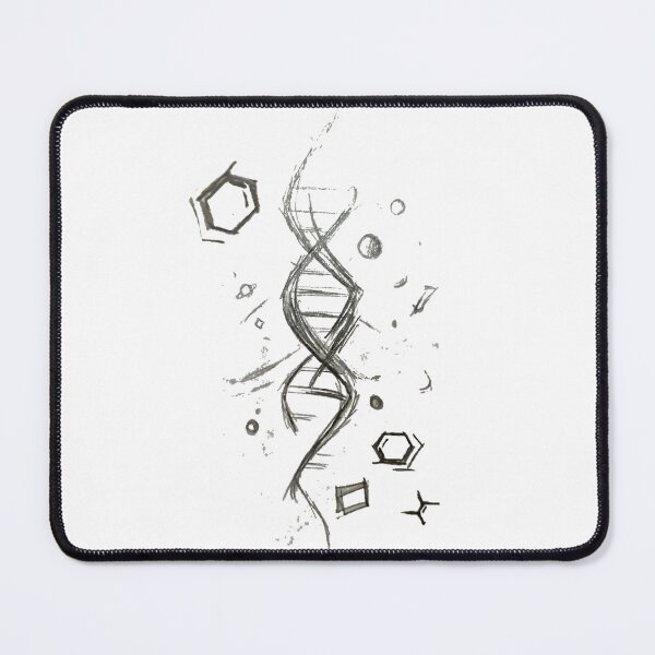 Item preview, Sketch DNA spiral galaxy  designed and sold by Jackie Gatzmer.