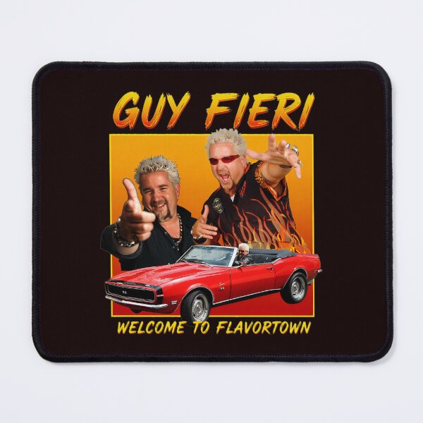 Item preview, Guy Fieri Welcome to Flavortown Red Camaro designed and sold by ShophiaCrafts.