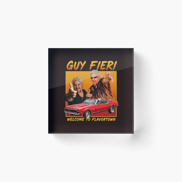 Item preview, Guy Fieri Welcome to Flavortown Red Camaro  designed and sold by ShophiaCrafts.