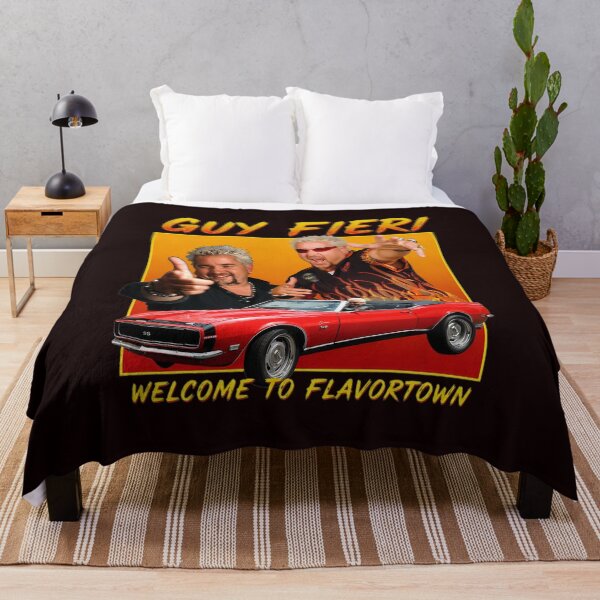 Item preview, Guy Fieri Welcome to Flavortown Red Camaro  designed and sold by ShophiaCrafts.