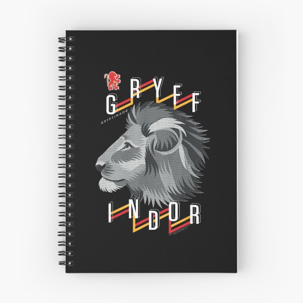 Artikelvorschau, Gryffindor Löwen-Linienzeichnung Hausdesign entworfen und verkauft von MichaelsqStudio.