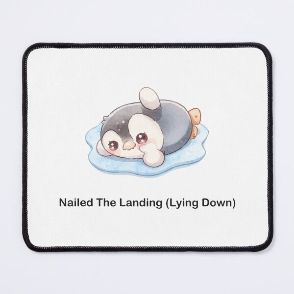 Item preview, Kawaii Penguin — Nailed The Landing designed and sold by deepthinkanime.