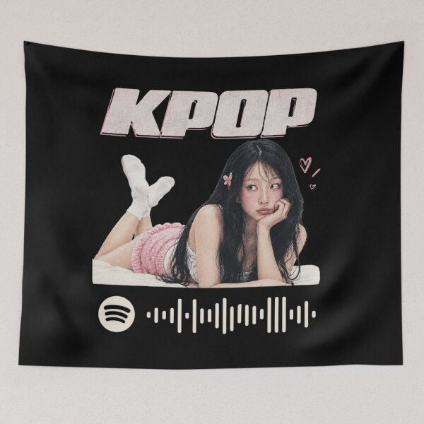 Artikelvorschau, Kpop Girl Spotify Code entworfen und verkauft von ChanelHowell.