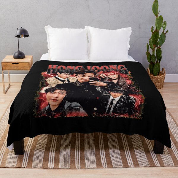 Item preview, Hongjoong Vintage Style K-Pop Idol Collage designed and sold by BruceJo2744454.