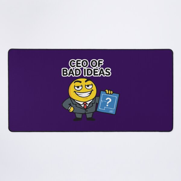 Item preview, Emote Emoji CEO of Bad Ideas designed and sold by Innovartxt.
