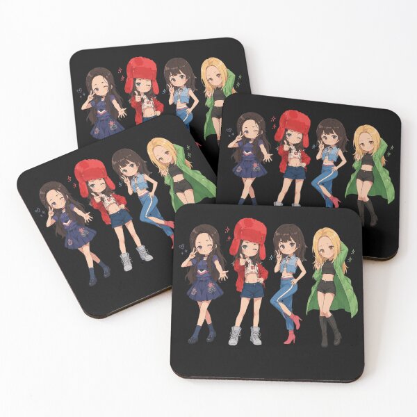 Item preview, Blackpink Chibi Girls designed and sold by ChanelHowell.