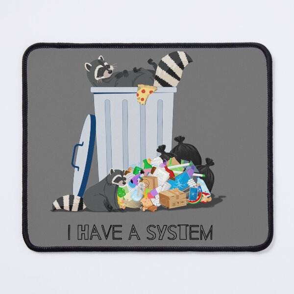 Item preview, Trash Pandas designed and sold by TheOddLittleShop.