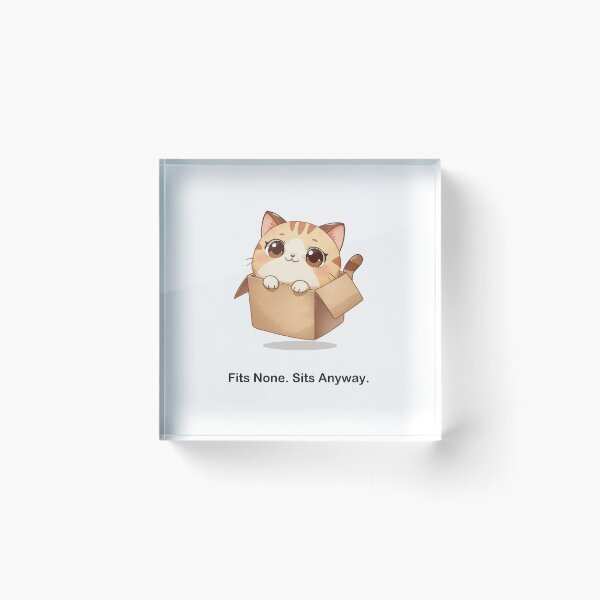Item preview, Fits None Sits Anyway Cat designed and sold by deepthinkanime.