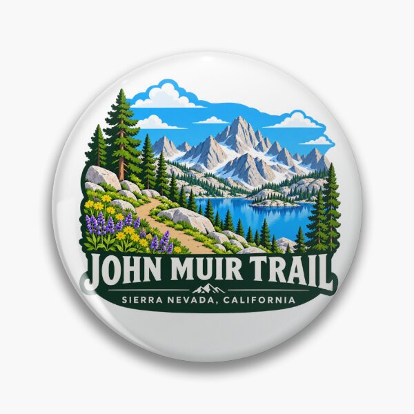 Item preview, John Muir Trail, Sierra Nevada, California designed and sold by Myra365Art.