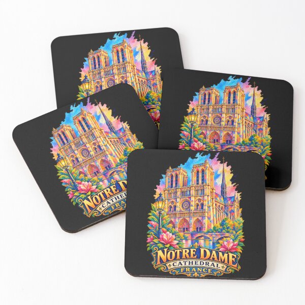 Item preview, ✅ Watercolor Art of Notre Dame Cathedral, Paris, France – A Souvenir of Your Trip to Europe designed and sold by Geometric Art..